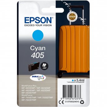 Epson Tinte 6LB Singlepack Cyan 405 DURABrite Ultra Ink