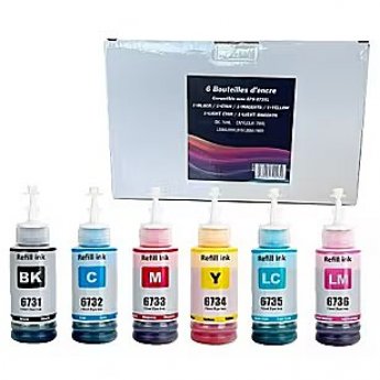 Epson Tintes kārtridžs GenerInk Epson T673X BK/ C/ M/ Y/ LC/ LM 6 x 70 ml