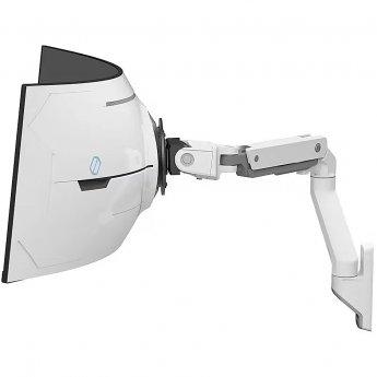 Ergotron HX monitor arm with VHD joint (white, for 1000 R curved monitors)