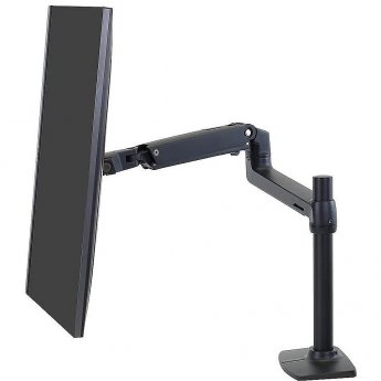 Ergotron LX Desk Mount Monitor Arm, Tall Pole, up to 34"