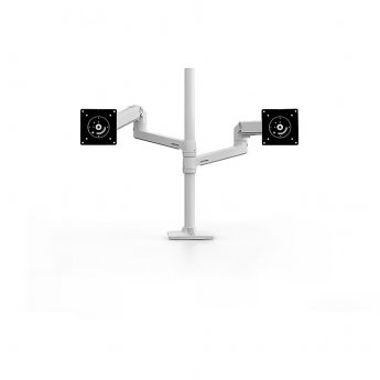 Ergotron LX Dual Stacking Arm with Tall Pole, up to 40"
