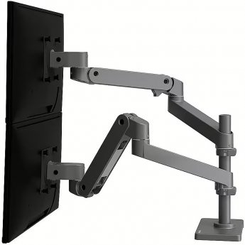 Ergotron LX Pro Dual Stacking Arm, up to 24"