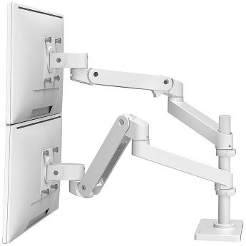Ergotron LX Pro Dual Stacking Arm, up to 24"