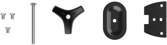 Ergotron TRACE mounting kit, mounting/mounting (black)