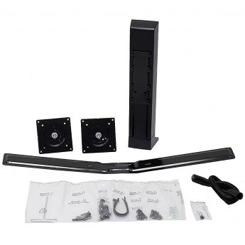 Ergotron WorkFit Dual Monitor Kit (Black)