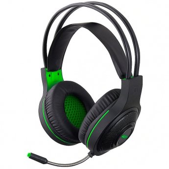 Esperanza EGH430, 3.5mm/USB, Black/Green