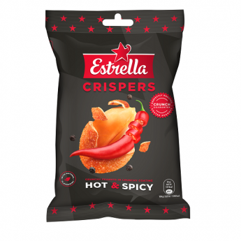 ESTRELLA zemesrieksti ar pikantu paprikas garšu 140g