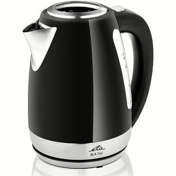 ETA Ela Digi, Stainless steel/Black