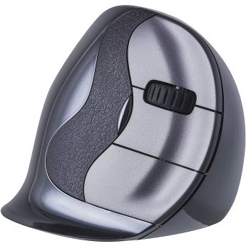 Evoluent VerticalMouse D, Black/Silver (Medium, RH)