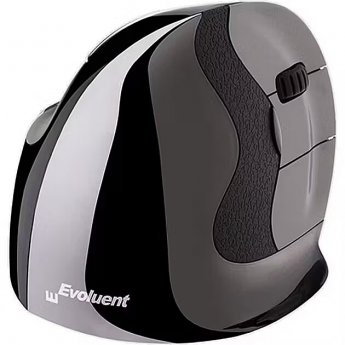 Evoluent VerticalMouse D Wireless,  black/silver