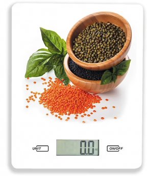 Feel-maestro Kitchen scale glass electronic spice