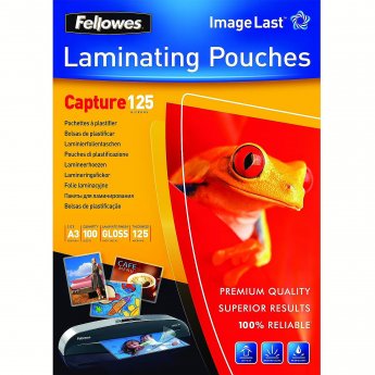 Fellowes Laminating Pouch 125µ, A3, 100pcs