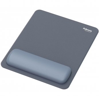 Fellowes MOUSE PAD WRIST REST/MARINE