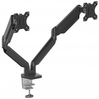Fellowes Platinum Series Double Monitor Arm, up to 27"