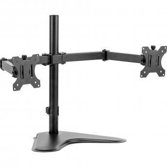 Fellowes Seasa Monitor Double Arm Desk Stand, up to 27"