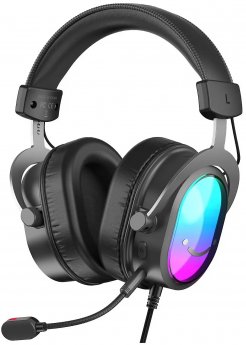 Fifine Microphone H16 7.1, Black, RGB