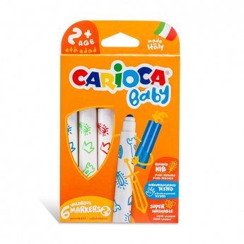 Flomāsteri bērniem CARIOCA BABY-Superwashiable 6 krāsas