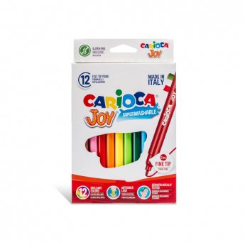 Flomasteri CARIOCA JOY 12 krāsas