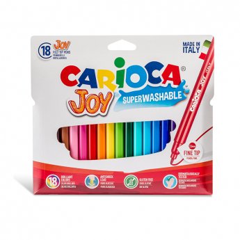 Flomasteri CARIOCA JOY 18 krāsas