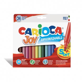 Flomasteri CARIOCA JOY 36 krāsas