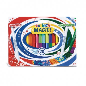 Flomasteri CARIOCA MAGIC, 20gab.