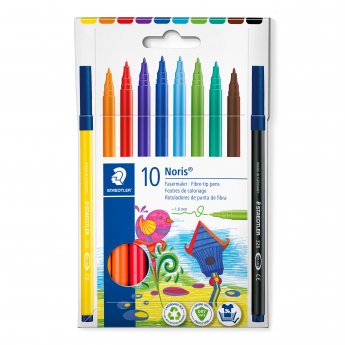Flomasteri STAEDTLER Noris, 10 gab.