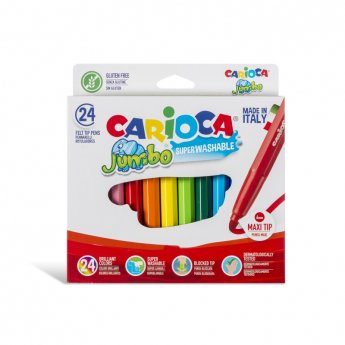 Flomasteri UNIVERSAL JUMBO 24 krāsas