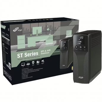FSP ST 1200 Tower 1200VA 720W RJ45 Ausgang 4x Schuko