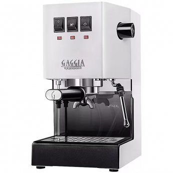 Gaggia | Coffee Maker | RI9481/13 Classic E24 | Pump pressure 15 bar | Built-in milk frother | Semi-automatic | Polar White