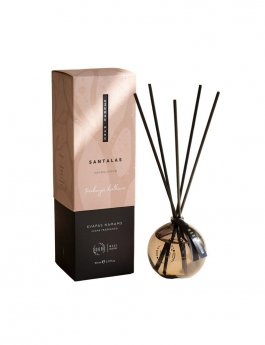 Gaisa atsvaidzinātājs ODORO MOOD "Sandalwood", ar kociņiem, 90 ml