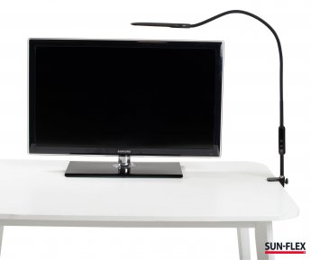 Galda apgaismojums SUN-FLEX ® DESKLITE, melns