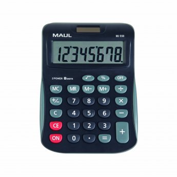 Galda kalkulators MAUL, MJ 550, junior, 8 cipari