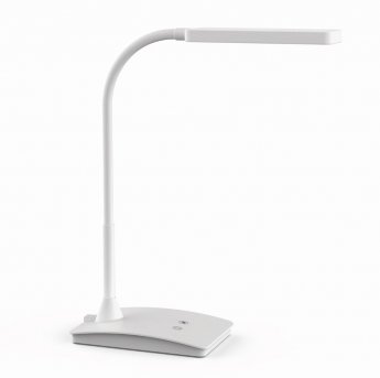Galda lampa MAULpearly LED spuldzes, krāsu variācija no silta līdz vesam tonim, regulējama