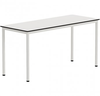 Galds GRAU Line, 120x60 (T2-T3-T4-T5-T6-T8), balts