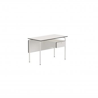 Galds GRAU Prof, 120x60 (T6), balts