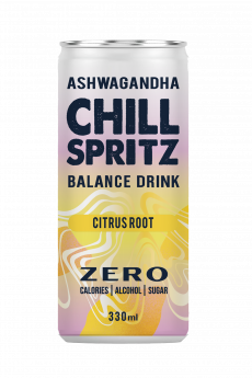 Gāzēts dzēriens CHILL SPRITZ Citrus Root, bundžā, 0.33l (DEP)