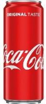 Gāzēts dzēriens COCA COLA, bundžā, 0.33 l