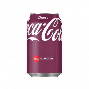 Gāzēts dzēriens COCA COLA Cherry, bundžā, 0.33l (DEP)