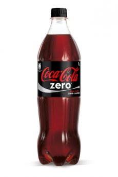 Gāzēts dzēriens COCA COLA Zero, PET, 1 l