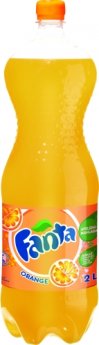 Gāzēts dzēriens FANTA Orange, PET, 2 l