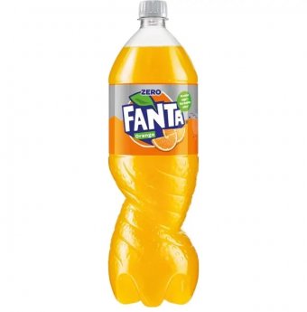 Gāzēts dzēriens FANTA Orange Zero, PET, 1.5l