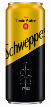 Gāzēts dzēriens SCHWEPPES Tonic Water, bundžā, 0.33l (DEP)