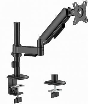 Gembird Adjustable desk display mounting arm, 17-32"