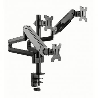 Gembird Desk mounted adjustable mounting arm for 3 monitors, 17-27"