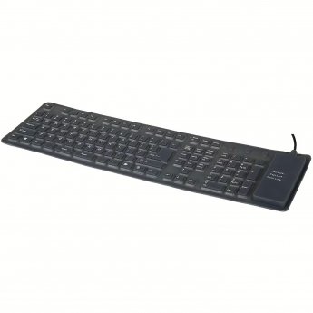 Gembird KB-109F-B, Silicone