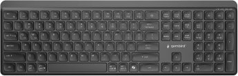 Gembird KEYBOARD WRL SLIM 2.4G+BT US/KB-WPS-03