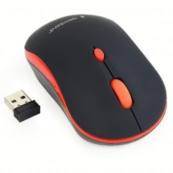 Gembird MUSW-4B-03-R, Black/Red