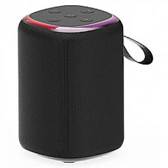 Gembird Skaļrunis Gembird Bluetooth LED Speaker SPK-BT-LED-08S Black