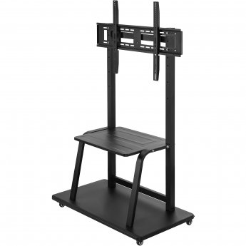 Gembird TV floor stand with caster wheels, 37-100"
