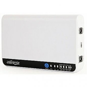 Gembird UPS for DC devices 12 - 15V 18W white